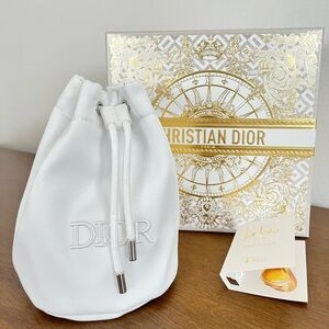 Dior cosmetic/beauty bag.